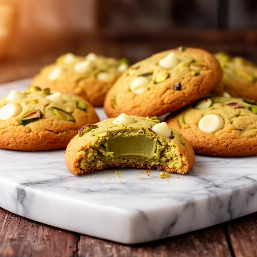 Cookies rellenas de Auretto Pistacho