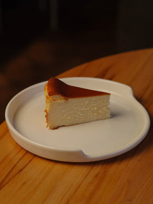 Cheesecake horneado de pistacho