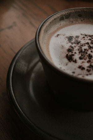 Chocolatada caliente de avellana