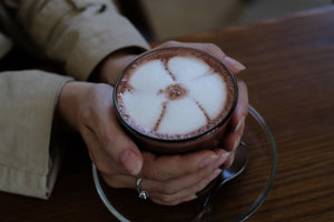 Chocolatada caliente de avellana