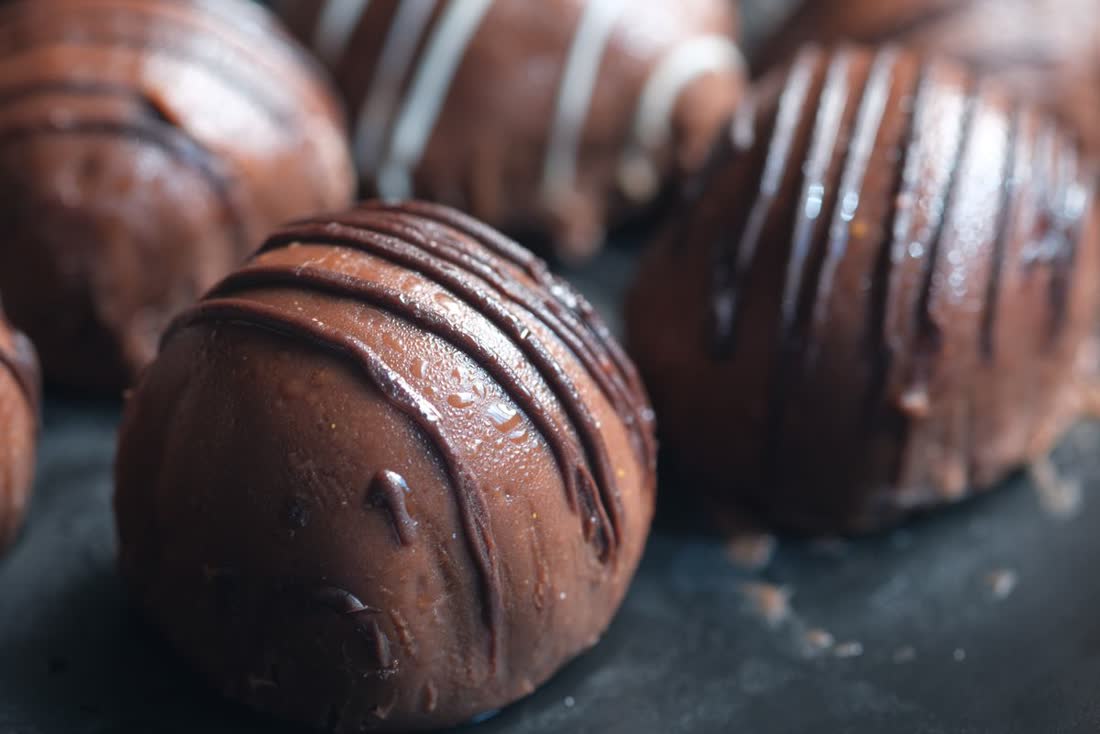 Conitos de dulce de leche