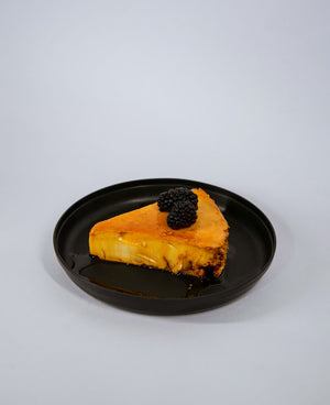 Flan casero con dulce de leche