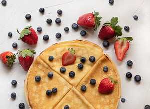 Panqueques con dulce de leche