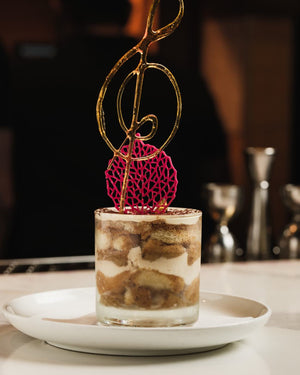 Tiramisú de dulce de leche