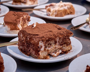 Tiramisú de dulce de leche