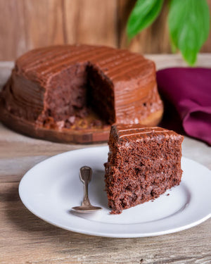 Torta marmolada de avellana