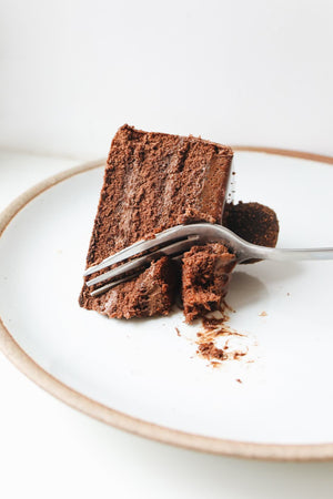 Torta marmolada de avellana