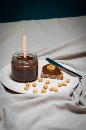 Tostada de nocciola y banana