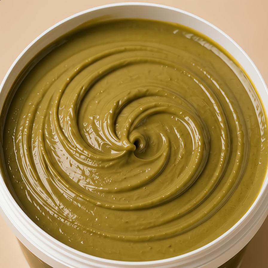 Textura de la pasta de pistacho Auretto